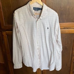 Men’s Polo Ralph Lauren large button down shirt